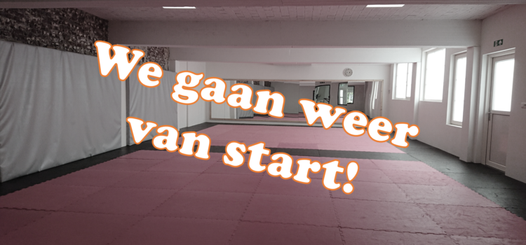 De lessen gaan weer beginnen